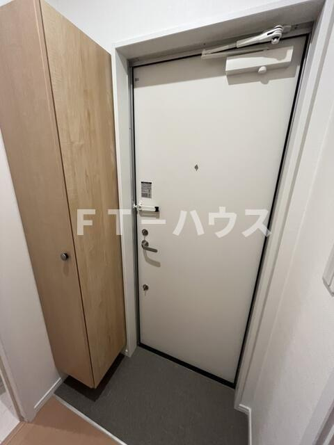 グランドソレイユ新検見川Ⅰの玄関