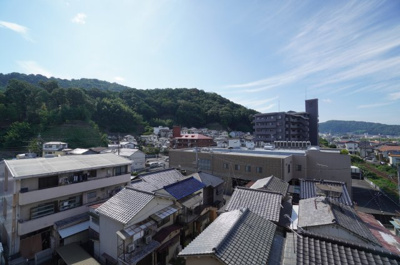 【展望】 | グランドメゾン口田南（リノベ済） | 室外（2022年8月19日9:00頃）撮影