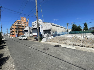 【前面道路含む現地写真】 | 守山区元郷 全3棟 1号棟＜仲介手数料無料＞大森小・大森中　新築一戸建て | 外観