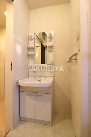 グランフルールの洗面所|2022年撮影。現況と異なる場合がございます。