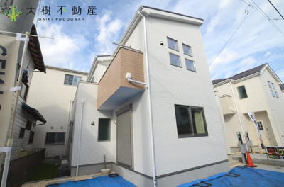 【外観】 | 海老名市社家3丁目　新築戸建て  全3棟　【仲介手数料無料】