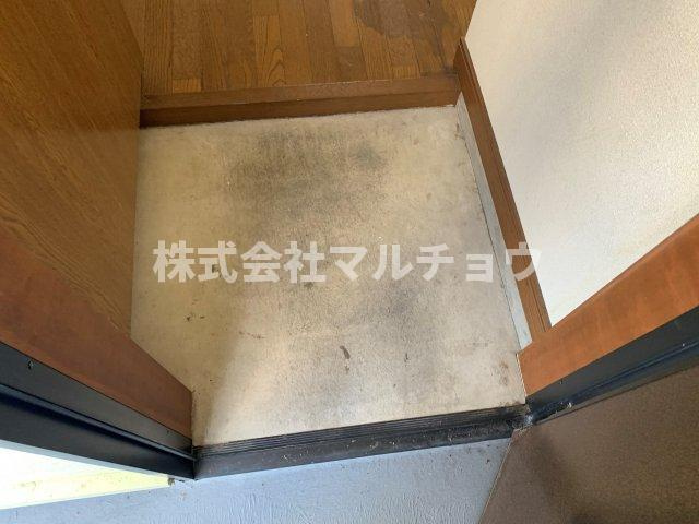 コーポ大戸台の玄関|きれいな玄関です