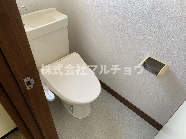コーポ大戸台のトイレ|清潔感のあるトイレです