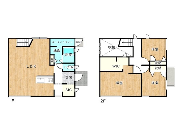 【間取り】 | 姫路市野里上野町1丁目／中古戸建