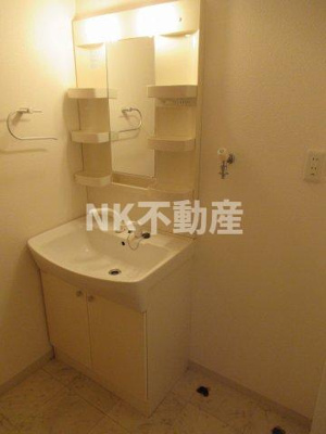 【洗面所】 | メゾン・ド・ソレイユ（鴻池新田賃貸） | 洗面所です