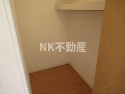 【収納】 | メゾン・ド・ソレイユ（鴻池新田賃貸） | ウォークインクローゼット付きです
