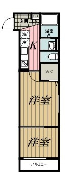 グランダ千葉の間取り