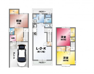 羽束師鴨川町の画像