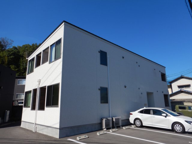 クレストコートＡの外観|松島　クレストコートA　1LDK　外観