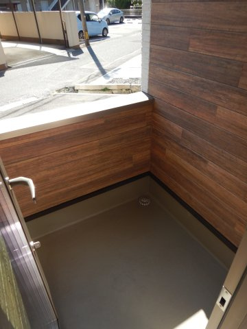 クレストコートＡのバルコニー|松島　クレストコートA　1LDK　バルコニー