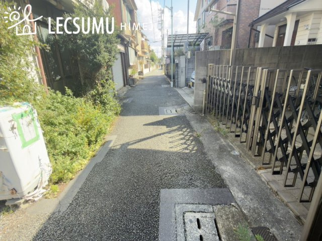 姫路市野里大和町／土地の前面道路含む現地写真