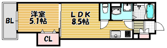 【間取り】 | クリエオーレ中野