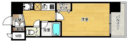 【間取り】 | レジュールアッシュ梅田イースト