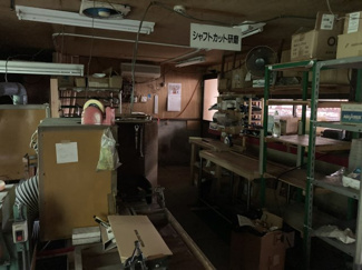 【内装】 | 丹波篠山市草野貸工場 | 作業場