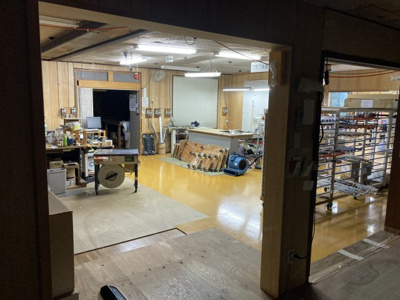 【内装】 | 丹波篠山市草野貸工場 | 作業場