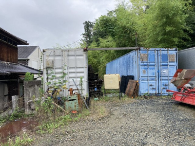 【外観】 | 丹波篠山市草野貸工場 | コンテナ倉庫