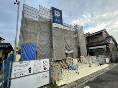 【外観】 | 守山区町北 全2棟　1号棟＜仲介手数料無料＞鳥羽見小・守山西中　新築一戸建て | 〈内覧予約キャンペーン実施中！〉マックスバリュde住まい相談までご連絡下さい。