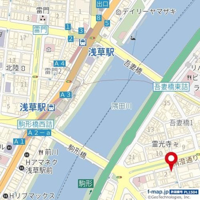 【地図】 | クレアシオン浅草
