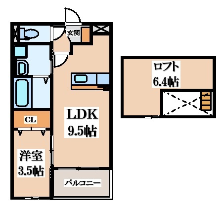【間取り】 | エレガンテロックヴァリー