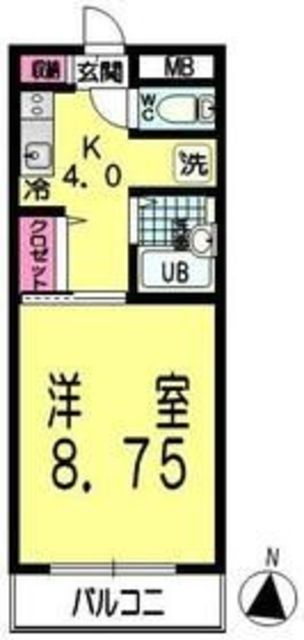 エフォート若葉台の間取り