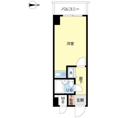 ライオンズマンション大森北の間取り