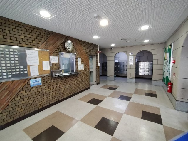 日商岩井京橋ハイツのエントランス|エントランスです。