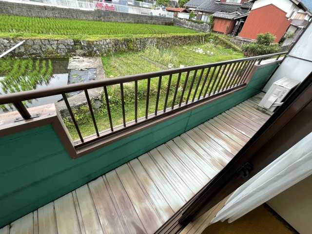クオリティーハイツⅠのバルコニー