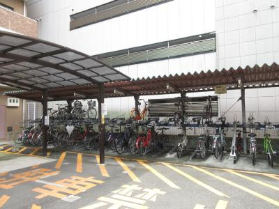 富士ラビット七条館の駐車場|駐輪場