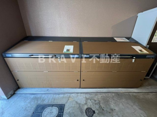 パインタワー上町台　BRAVI不動産のその他共用部分|【パインタワー上町台】ゴミ置き場