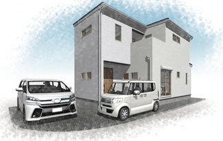 【外観パース】 | 駐車スペース2台可能です