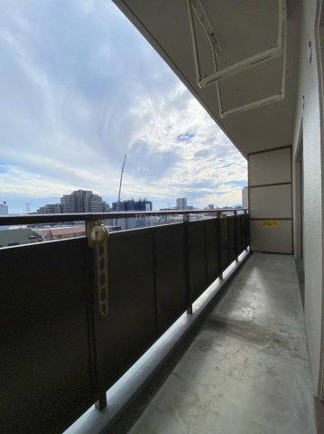 広島市西区庚午中４丁目の賃貸マンションのバルコニー