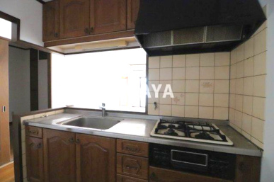 グランビュー砂原後のキッチン