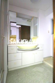 グランビュー砂原後の洗面所