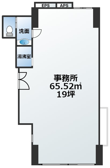 【間取り】 | 西天満ロイヤービル