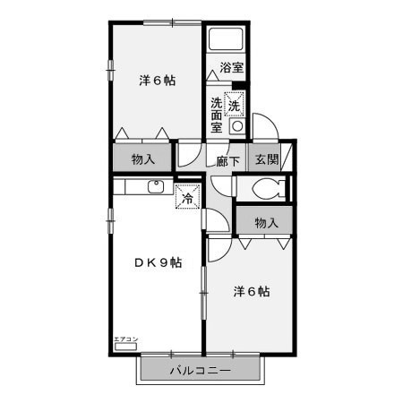 【間取り】 | プランドールB