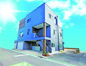 宇部市岬町１丁目の住付店舗の画像