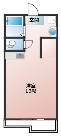 サンケイマンション第9ビルの間取り