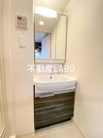 プレサンスOSAKA DOMECITY クロスティの洗面所