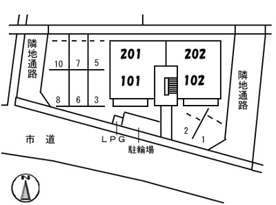 【区画図】 | バリュージュＭ・Ｍ
