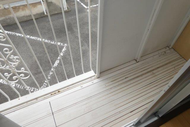 ハイツあかねＡのバルコニー