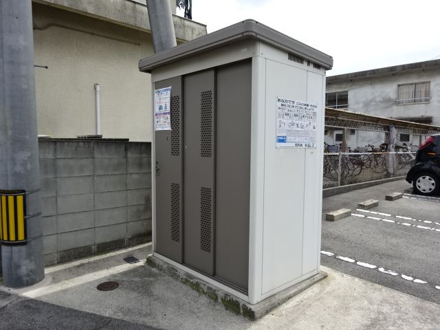 倉敷市八王寺町のアパートのその他共用部分|敷地内ゴミST