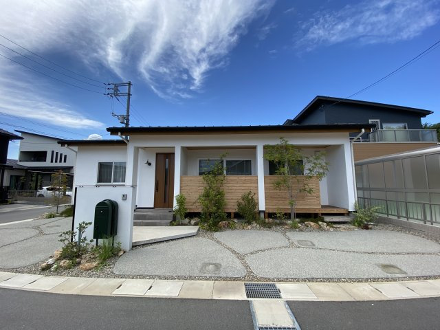無添加住宅　コラボハウス　サントピア金光の外観
