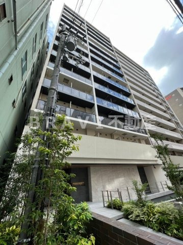 ドゥーエ天満橋　BRAVI不動産の外観|【ドゥーエ天満橋】落ち着いた雰囲気の外観です