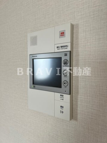 ドゥーエ天満橋　BRAVI不動産のセキュリティ|【ドゥーエ天満橋】モニター付きインターフォン