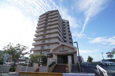 【外観】 | 藤和舟入ハイタウン（リノベ済） | 現地（2022年10月21日9：30頃）撮影