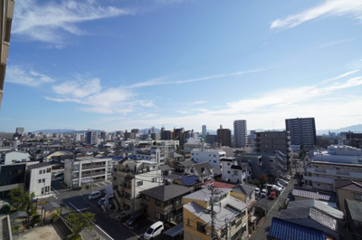 【展望】 | 藤和舟入ハイタウン（リノベ済） | 現地（2022年10月21日9：30頃）撮影