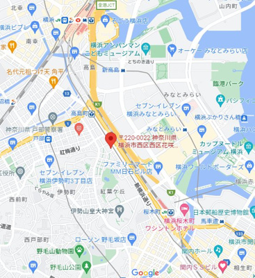 【地図】 | クリオレジダンス横濱ザマークス | 周辺の地図はこのような感じです(^^)