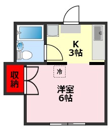 ハイツ初石の間取り