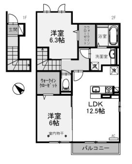【間取り】 | ラ・ピーノ6