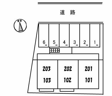フリーダムの区画図